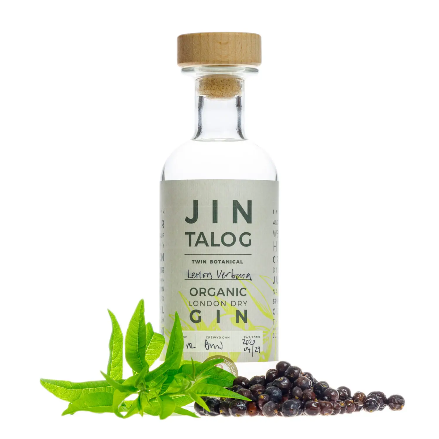 Jin Talog Twin Botanical Lemon Verbena Organic Gin